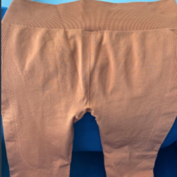 (NWOT) JoyLab Tawny Umber Women’s 7/8 Length Ribbed Leggings - Picture 1 of 5